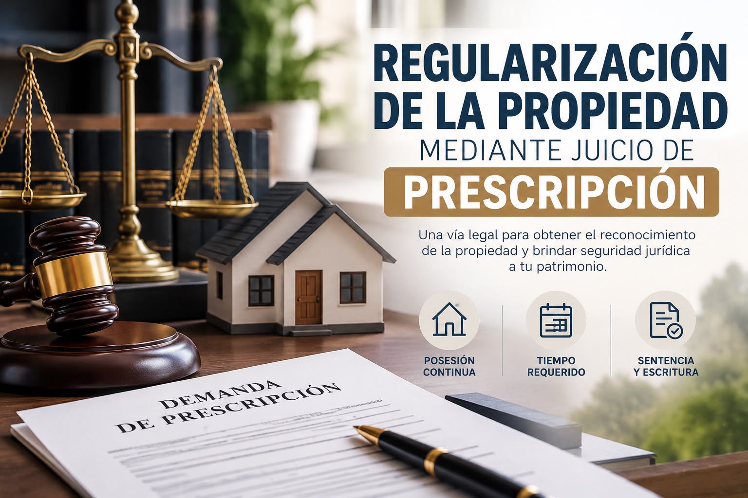 ¿Tienes un Contrato de Compraventa pero no Escrituras? La Prescripción Positiva Puede Ayudarte a Regularizar tu Propiedad